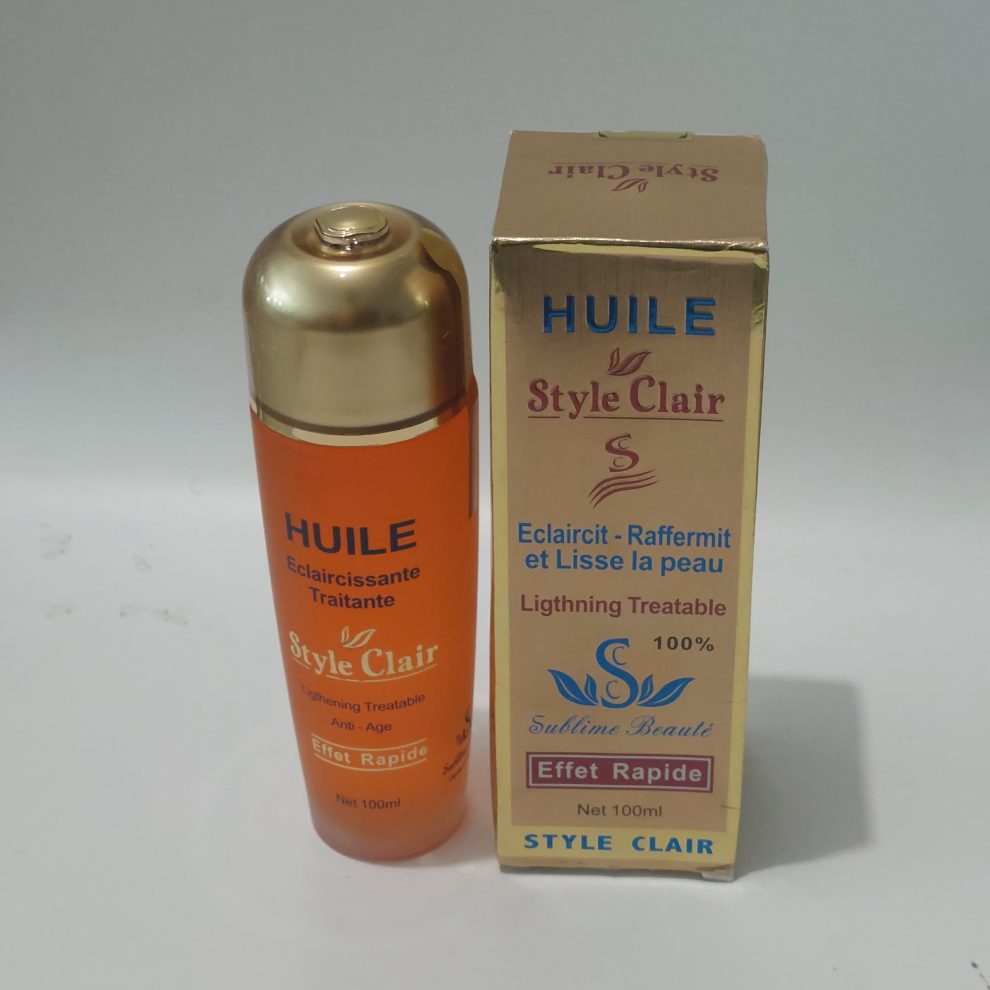Huile Style Clair Lightening Oil Sandy Skin Care Products