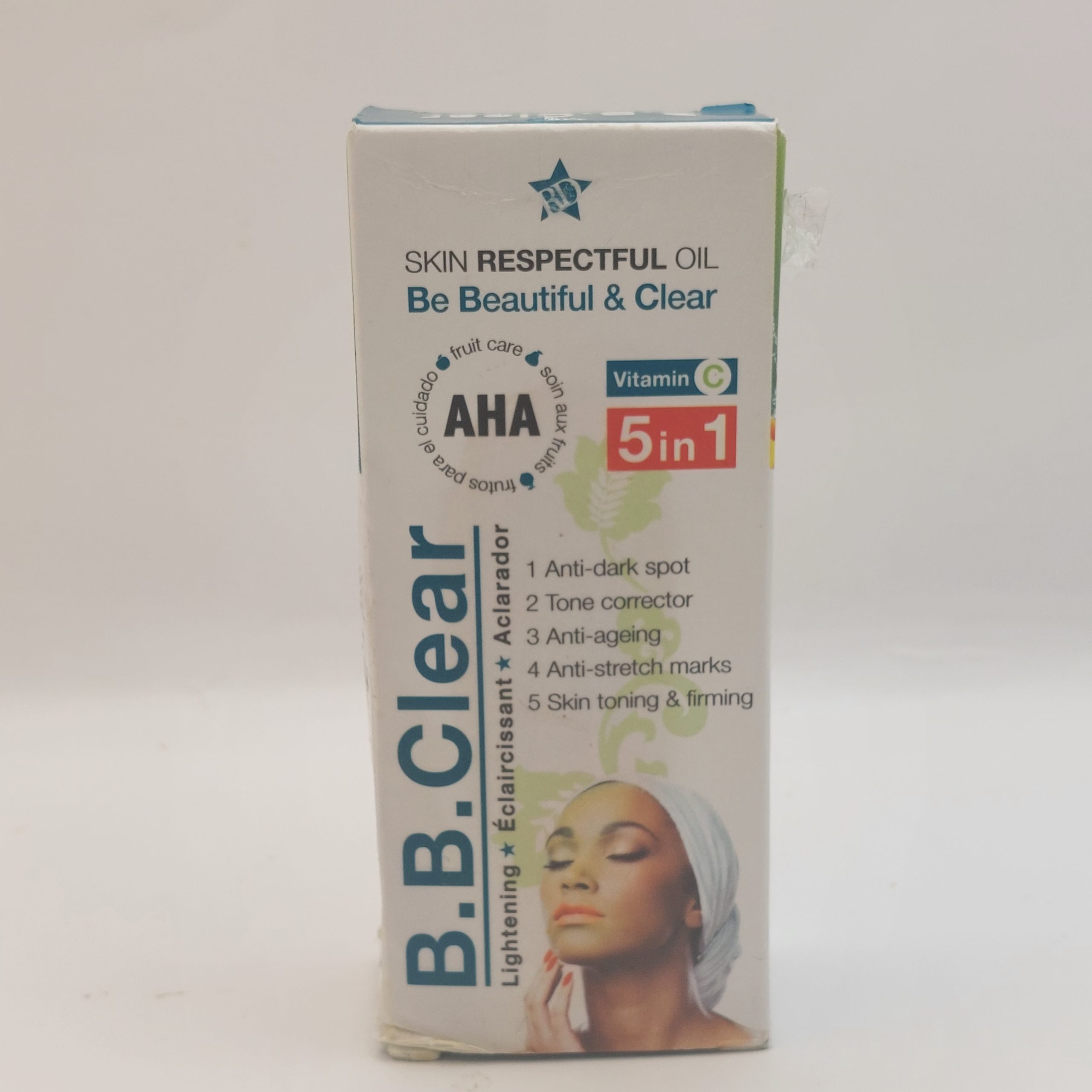 B.B. Clear AHA Unifying Serum/oil With Vit. C. 30mlx1. - Sandy Skin ...