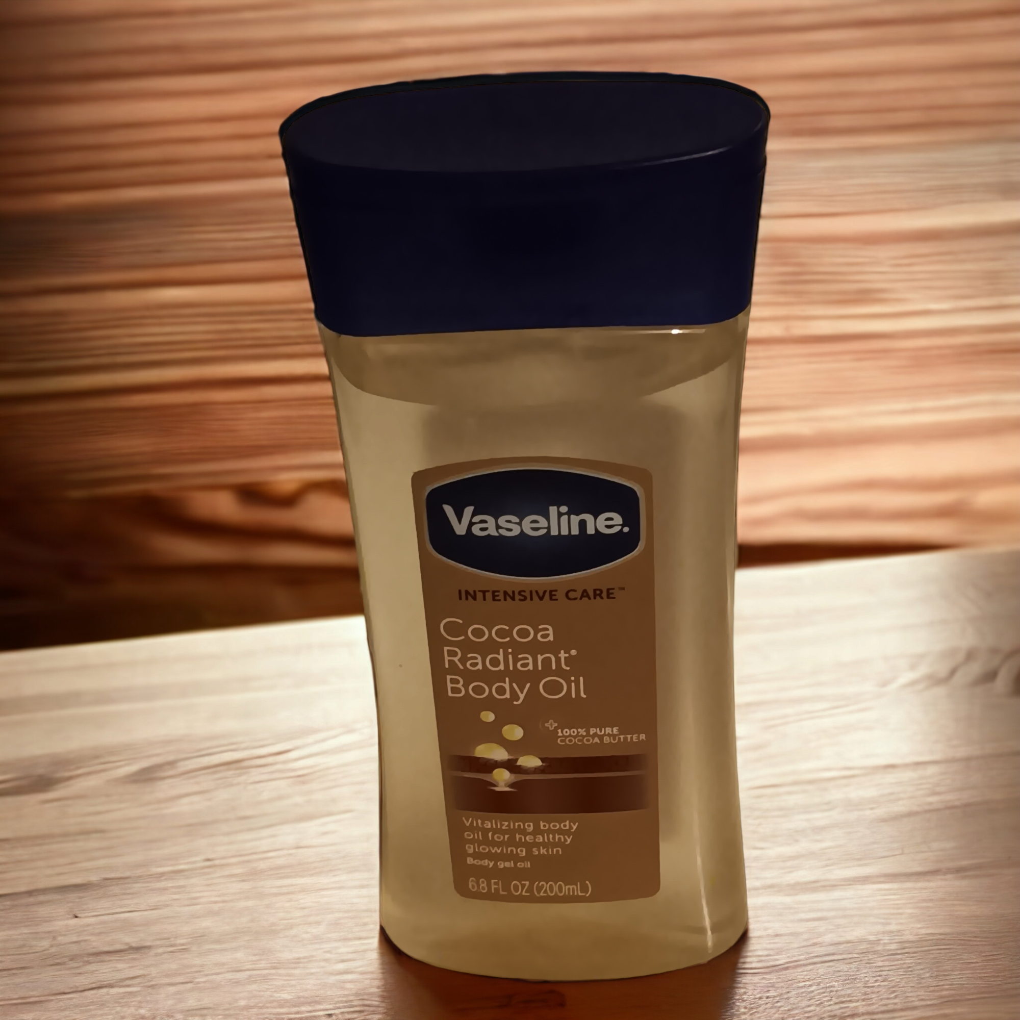 Vaseline Intensive Care Cocoa Radiant Body Oil 200ml - Sandy Skin