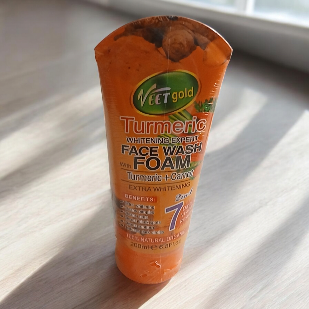 VEET GOLD TURMERIC LIGHTENING EXPERT FACE WASH WITH FOAM FOR PIMPLES VEET GOLD TURMERIC LIGHTENING EXPERT FACE WASH WITH FOAM FOR PIMPLES